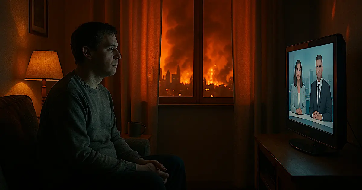 The Building’s on Fire but the News Says It’s Fine
