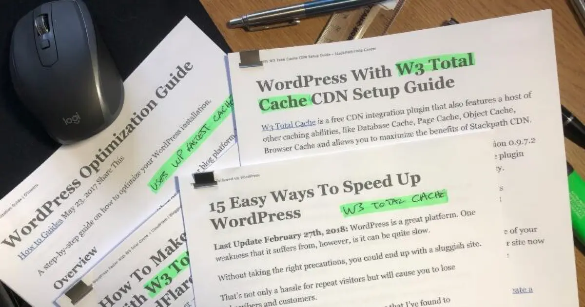 Which Wordpress Cache - or none at all