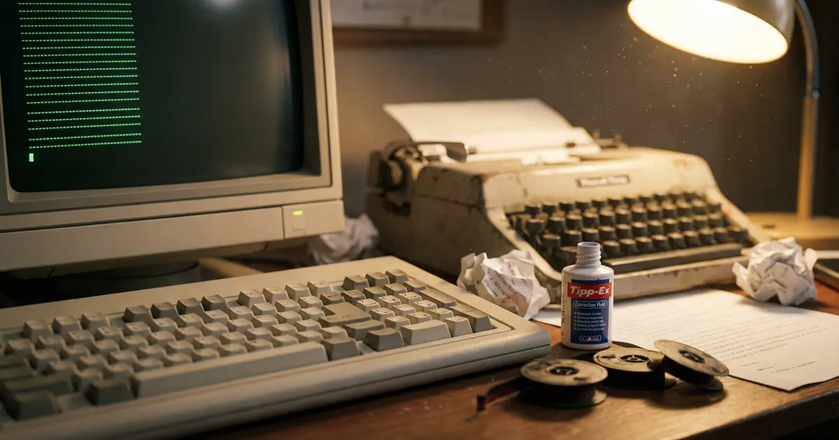 I Just Got a Computer (And I Miss My Typewriter)